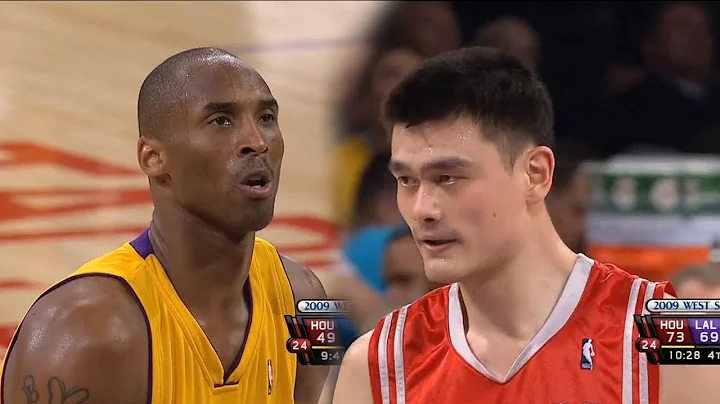 Yao Ming vs Kobe Bryant Full Duel Highlights 2009 WCSF 1 - 60 Pts, 18 Rebs Combind!!! - 天天要闻