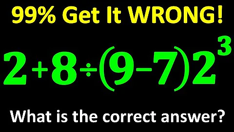 This Amazing Math Problem Is So Tricky That 99% of People Get WRONG! 🤯