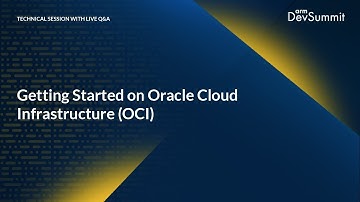 Getting Started on Oracle Cloud Infrastructure (OCI)