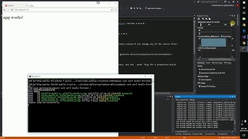 Create an Angular app and publish it on the web in four minutes without touching the keyboard!
