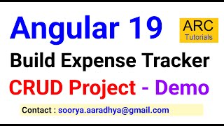 Angular 19 CRUD Project From Scratch | Angular 19 New Features | Angular 19 Project Demo