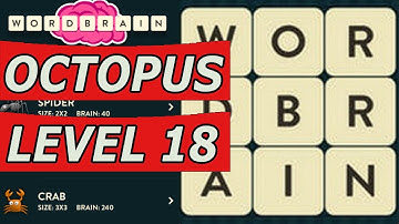 Wordbrain Octopus Level 18 Answers (Android/IOS)