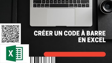 Créer un code à barre en Excel - كيفية إنشاء الرمز الشريطي في الاكسل
