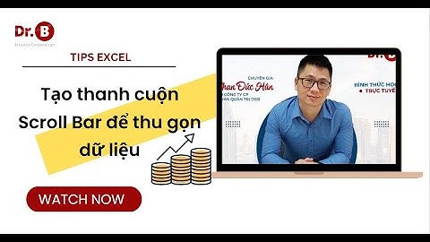 Tạo thanh cuộn Scroll Bar