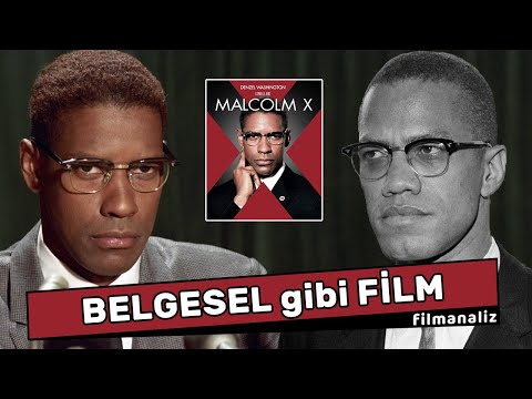 MALCOLM X filmi inceleme / Siyahi lider, Denzel Washington, Alex Haley / Filmanaliz S01B08