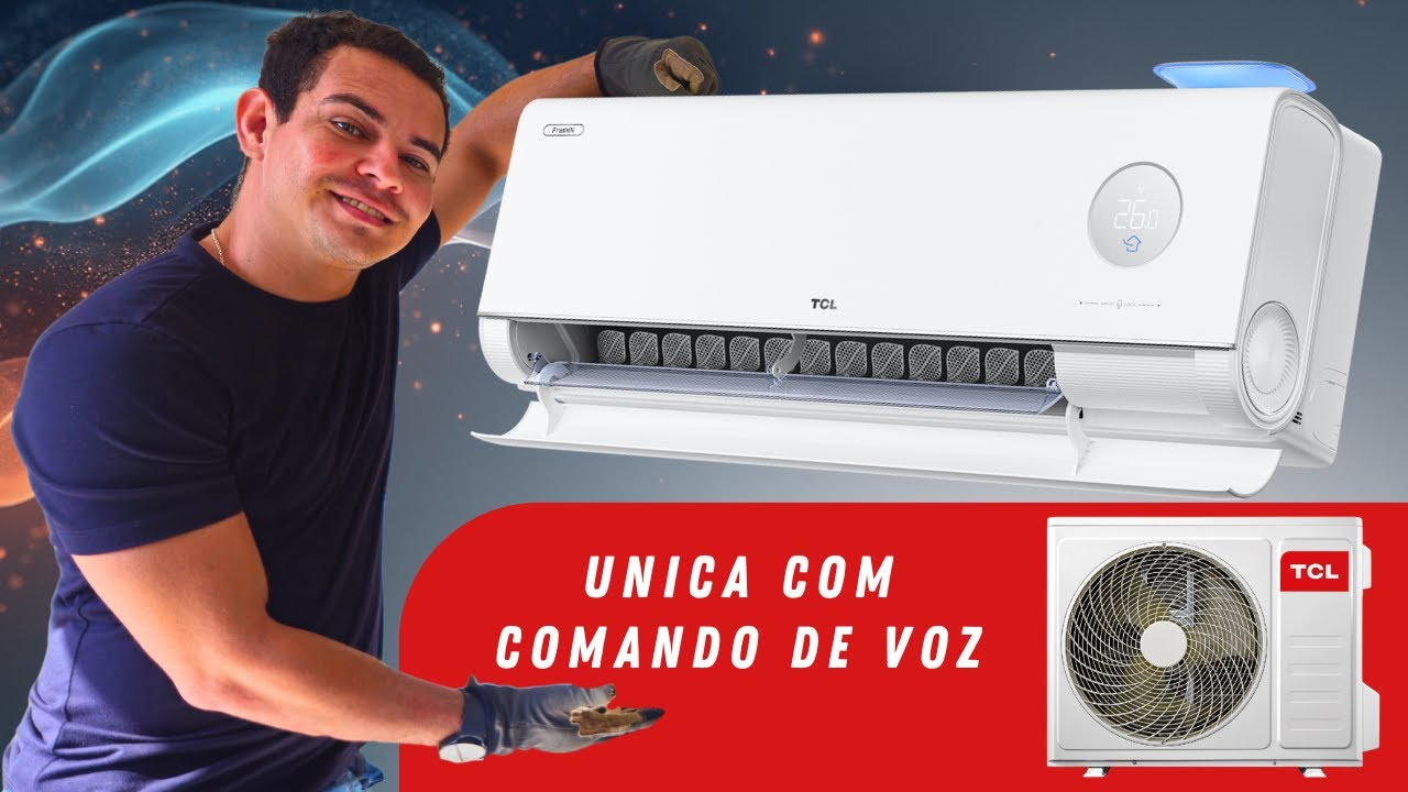 Testei o TCL Fresh In 3.0: A Tecnologia MAIS AVANÇADA da Climatização!