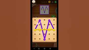 1st Grade Level 8 Solution Line Puzzle Color String Art Walkthrough Gameplay