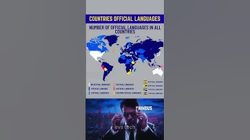 How Many Official Languages Does Each Country Have? 📊🌎