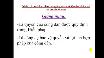 THCSTTO [GDCD 8] Bài 18:  Quyền khiếu nại, tố cáo của công dân