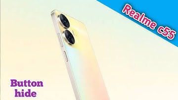 Back Button Setting In Realme C55, How To Hide Back Button In Realme C55, Navigation Button Setting