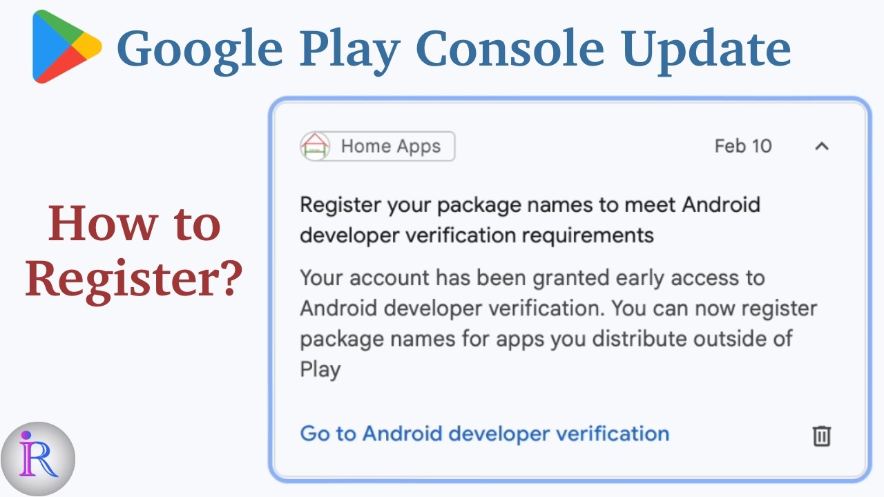 Register your package names to meet Android Developer Verification ...