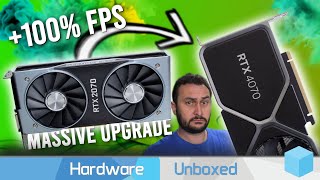 The Big Upgrade RTX 2070 to RTX 4070: 40 Game Benchmark 1080p, 1440p & 4K