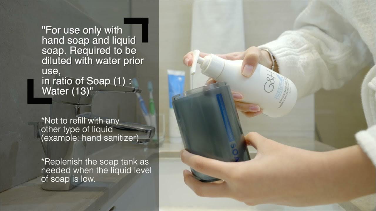 Personal Care Overall PWP Savorlife Automatic Foam Soap Dispenser YouTube