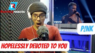 PINK - Hopelessly Devoted To You (Olivia Newton-John Tribute) Live From 2022 AMA | REACTION