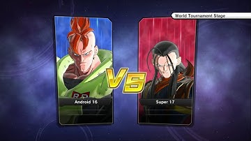 Dragon Ball Xenoverse 2 CPU vs CPU Tournament Battle #148 | Android 16 vs Super 17