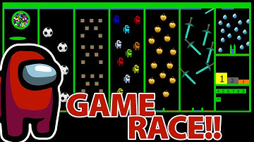 GAMING RACE: 50 Colors Marble Race - in Algodoo