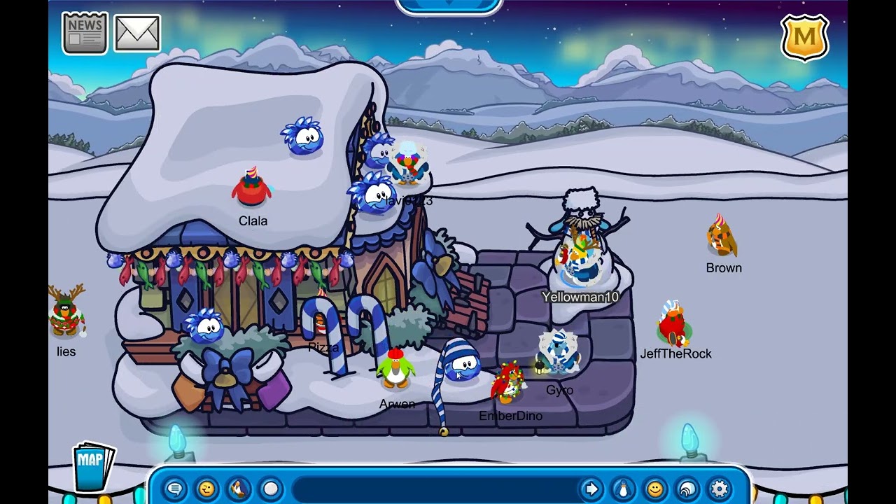 Club Penguin Zero: Весёлый парад моржей! :D 26 декабря 2025 года!