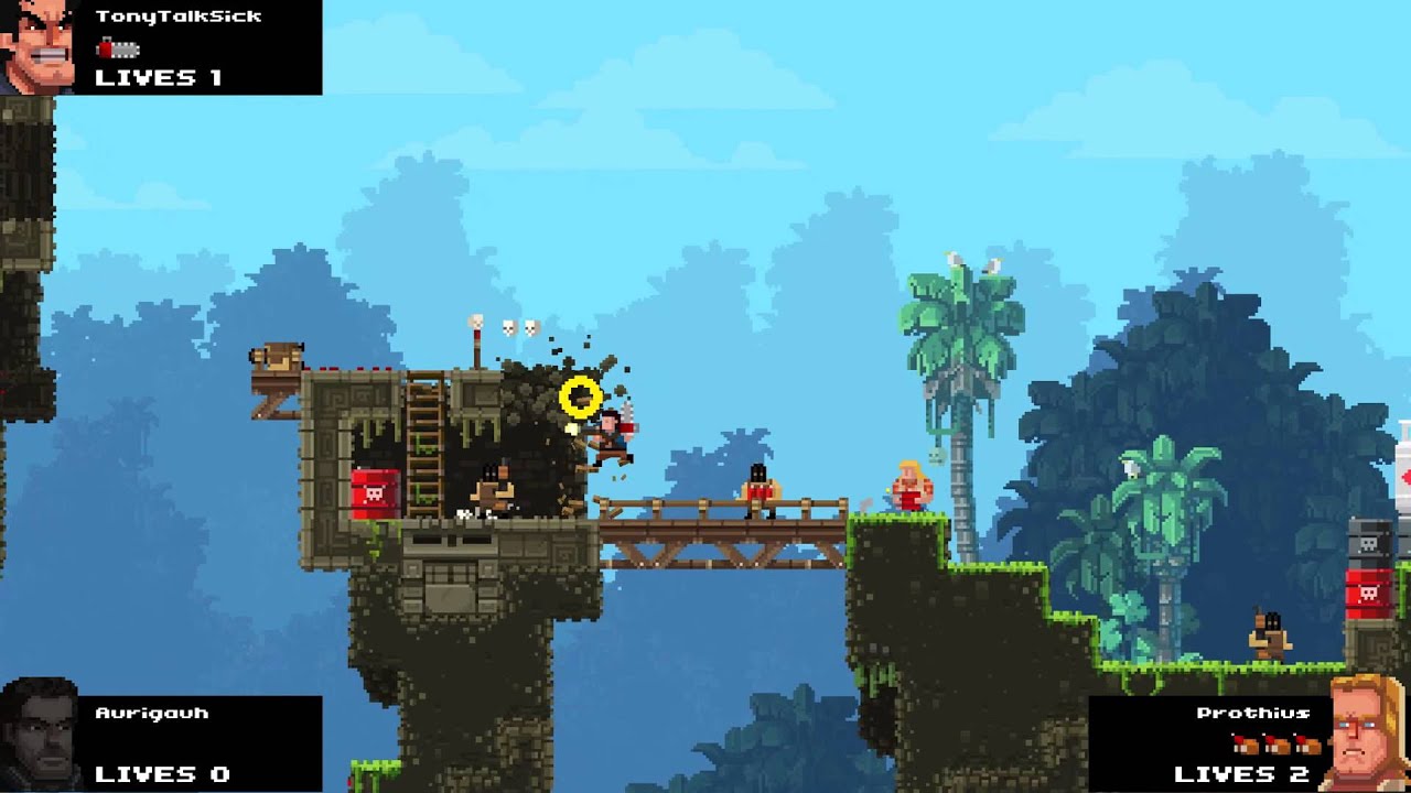 SO MUCH FUN - Broforce with friends! - YouTube