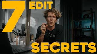 EDITING Secrets to Turn Boring Into PRO FAST