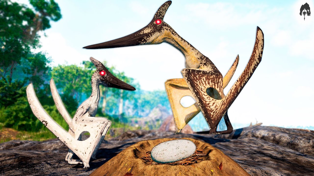 The Isle | ARMADILHA DO DEINO! Pteranodon Albino Vê O Pai Ser Eliminado Após Caçarmos Um STEGO!🤍