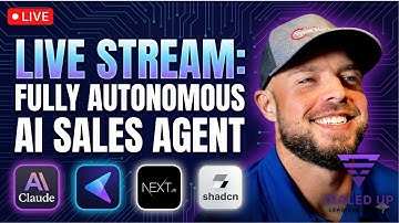 Developling Fully Autonomous AI Sales Agent: Live Stream