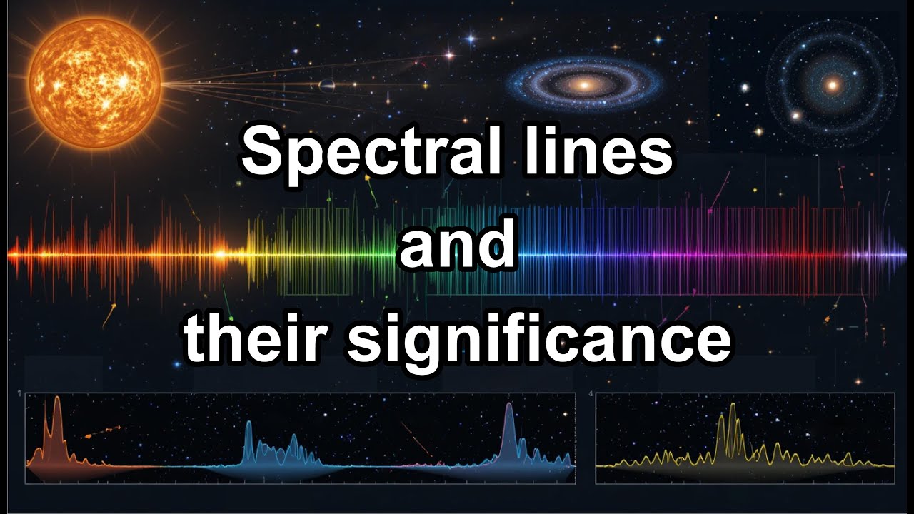 Spectral lines and their significance