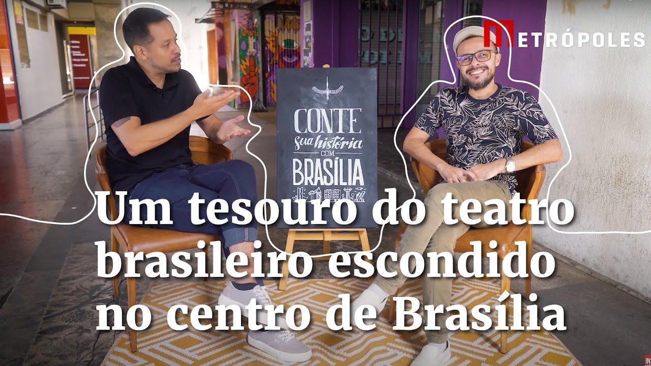 Um tesouro do teatro brasileiro escondido no centro de Brasília