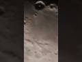 Just a breathtaking view of the moon through my telescope #space #shorts #nasa