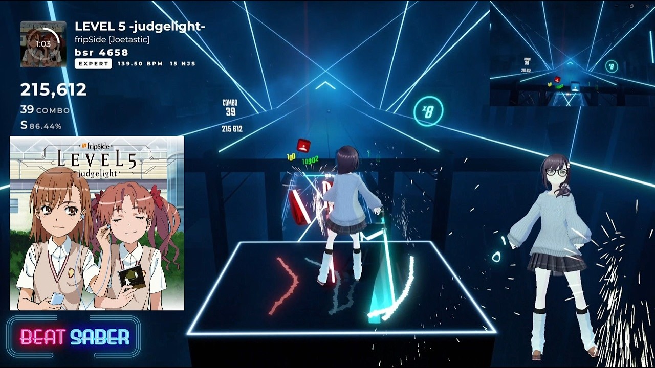 [BEAT SABER]  LEVEL5 - judgelight／fripSide