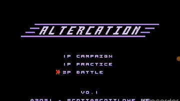 Altercation  (NES Homebrew)- I did not make game
