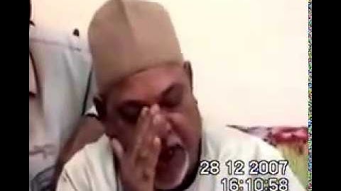 تلاوه نادره للشيخ/ سيد سعيد فى بيته