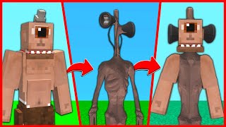 TEPEGOZ SIREN TURNED INTO HEAD! 😱 - Minecraft