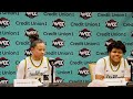 WBB | USF vs. Pacific Postgame w/ Molly Goodenbour, Jasmine Gayles, Debora dos Santos