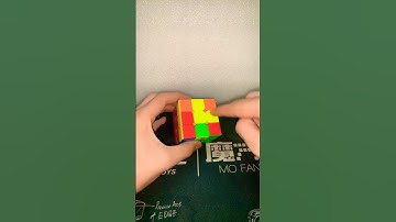 Last layer solve trick #rubikscube #footballdesign #sidcuber