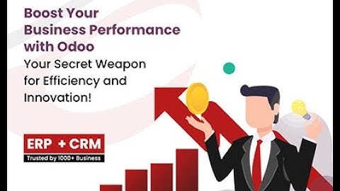 Enhance efficiency and productivity with Odoo ERP system