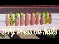 DIY LEOPARD NEON PRESS ON NAILS!