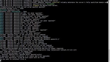 How To un Install / remove the Apache Web Server on Ubuntu