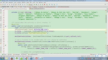 04 尚硅谷 PullToRefresh 用PullToRefreshListView实现ListView下拉刷新