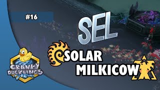 Solar vs MilkiCow - ZvT | StarCraft Evolution League #16 | Biweekly SC:Evo Mod Tournament