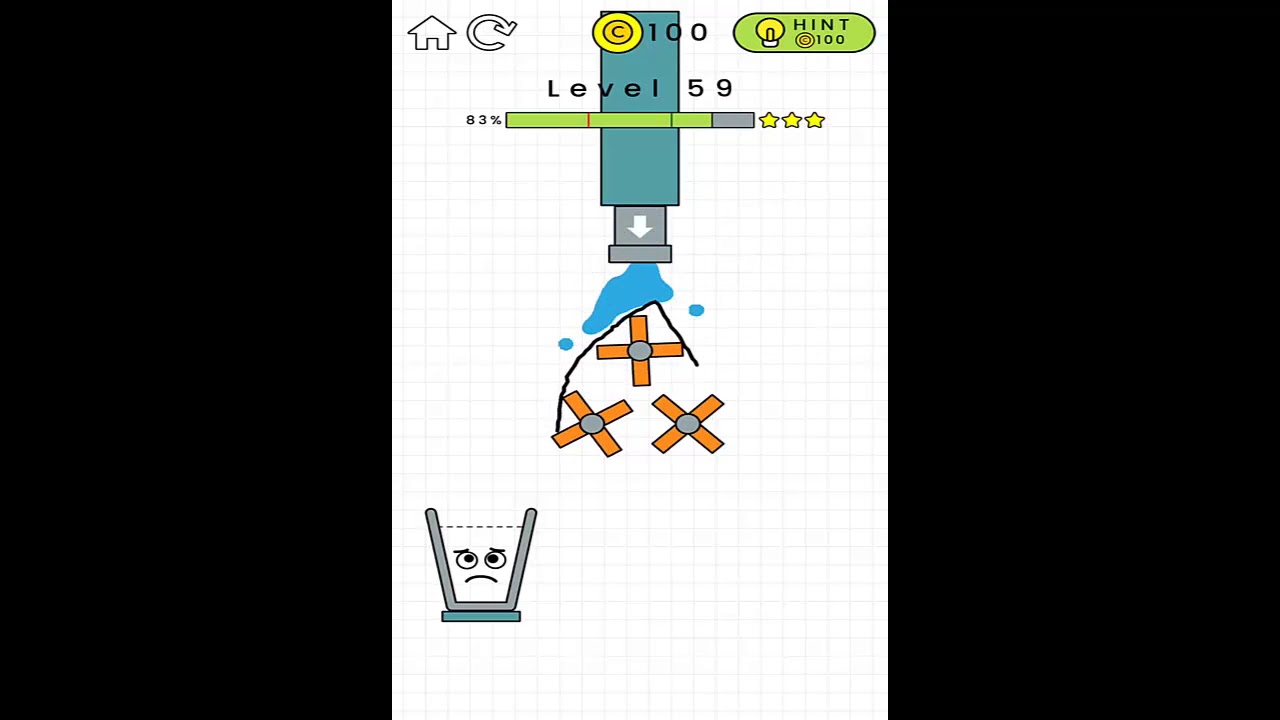 Happy Glass Level 59 3 Stars Walkthrough Youtube