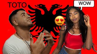 FIRST REACTION TO ALBANIAN MUSIC * Noizy feat. Raf Camora - Toto *