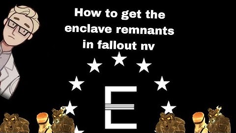 How to join the #enclave remnants in #falloutnewvegasgameplay