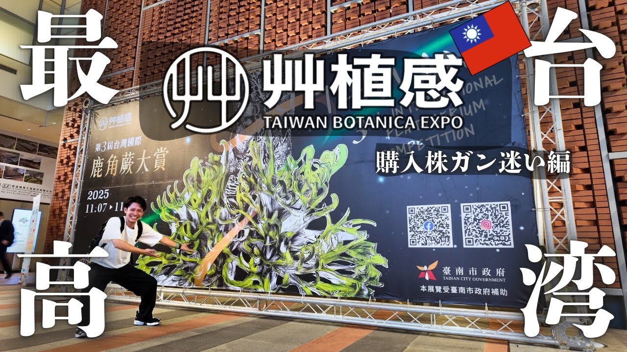 「後編」台湾植物イベント「艸植感」にて購入する株を悩みに悩んで悩み続けております。購入株は一番最後に少しだけ・・・