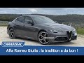 Essai  alfa romeo giuila  la tradition a du bon