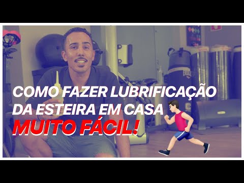 Vídeo: Como Lubrificar Uma Esteira