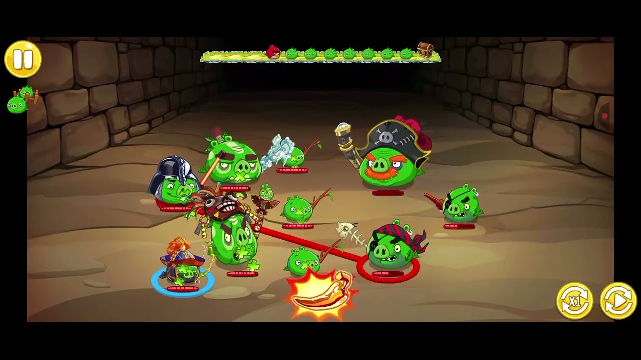 Angry Birds Epic Pig Friends - Rush Mortal 
