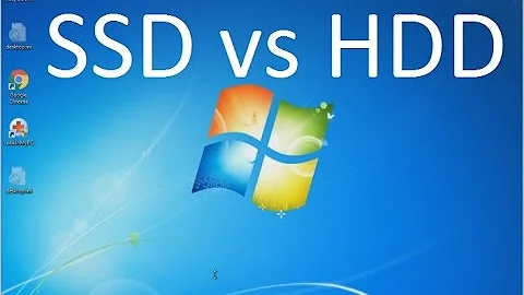 SSD vs HDD - Startup & Shutdown of Windows 7 VM