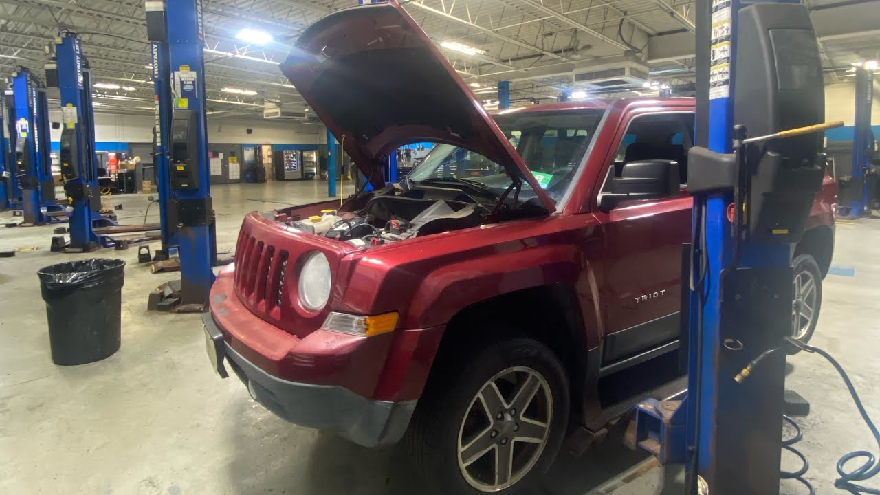 Full oil change guide - on the ground! 2014 Jeep patriot