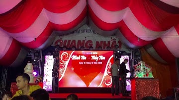 Tiệc cưới Minh Tân - Thủy Tâm (8) - Âm thanh ánh sáng Xuân Trường Hội An