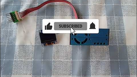 การใช้งานเซนเซอร์วัด PM2 5 พร้อมจอแสดงผล ครื่องตรวจ PM 2.5 แบบละเอียด ทุกขั้นตอน#pm2.5 #diy by udon